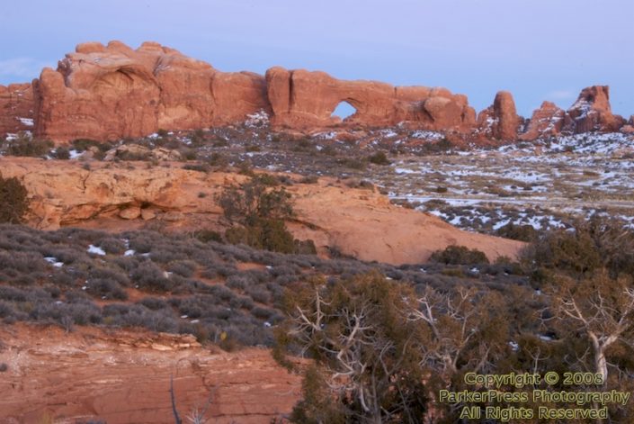 North Window after sunset