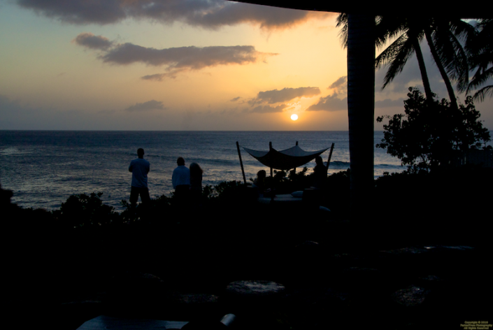 Silhouettes at sunset