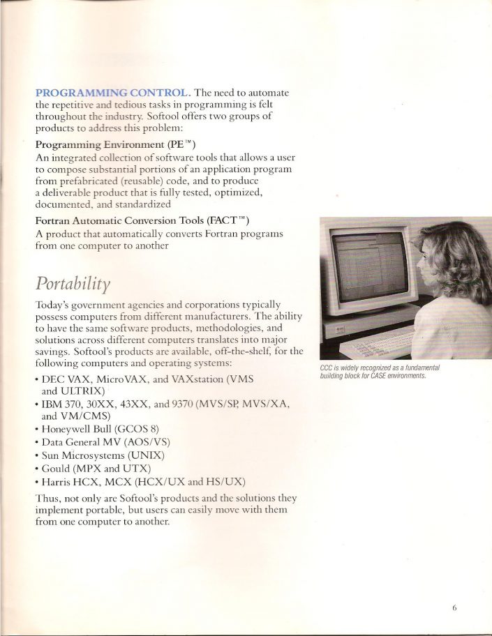 Softool Brochure 1988-Page 6