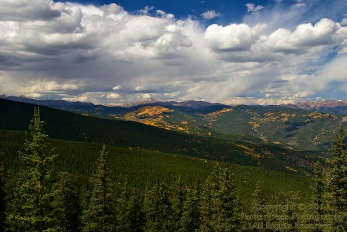 Fall Colors from Mount Evans roads